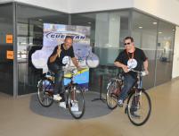 Hugo Danin e Sérgio Marques com a Guersan no Dia do Ritmo 2015