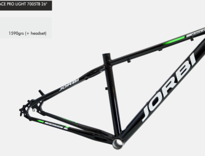 Quadro JORBI Race Pro Light 7005TB 2"