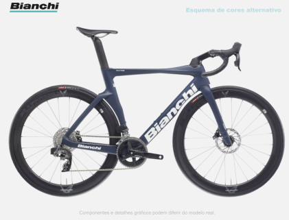 Bianchi Oltre ZP - Blue-Grey//Off White- full matt