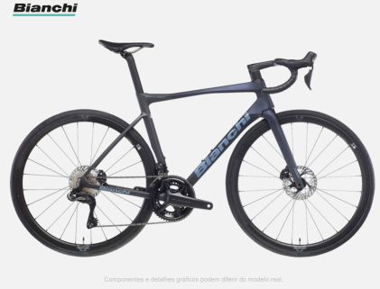 Bianchi BE - Black/Deep Blue - Grey [Full Matt]