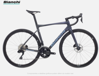Bianchi BE - Black/Deep Blue - Grey [Full Matt]